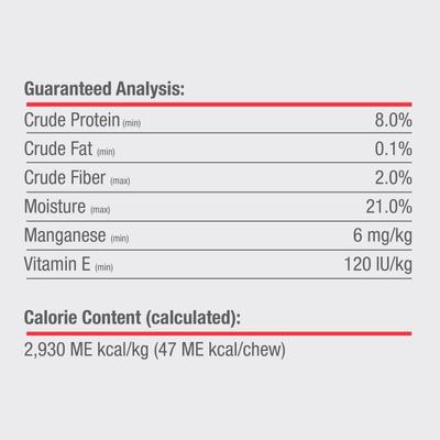 Bacon & Cheese Chews Dog Treats, 24 count