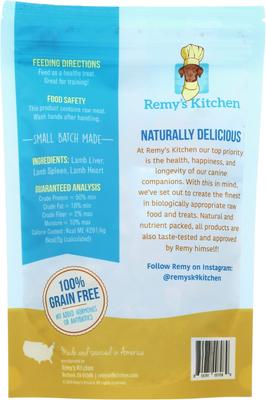 Lamb Liver, Spleen, Heart Meat Medley Freeze-Dried Dog & Cat Treats, 3-oz bag