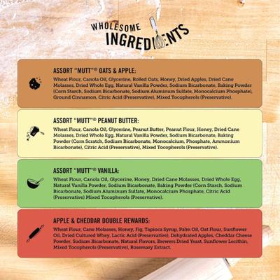 Assortmutt & Double Rewards Variety Pack Soft Dog Treats, 58-oz pack