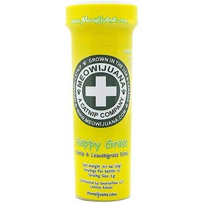 Hierba gatera Happy Grass Lemongrass Blend, botella de 0.92 oz