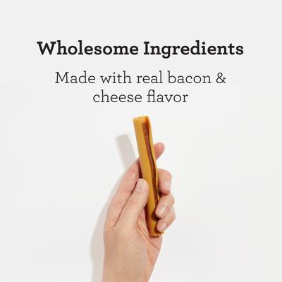 DreamSticks Bacon & Cheese Chews Dog Treats, 15 count