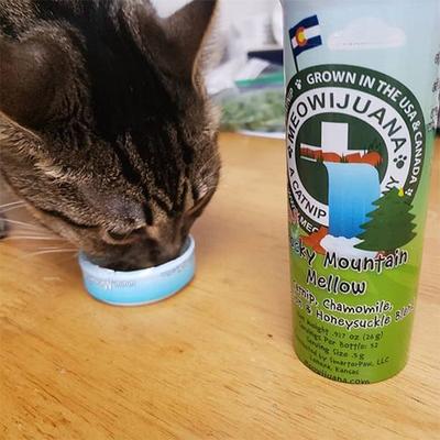Rocky Mountain Mellow Chamomile, Dandelion, Honeysuckle Blend Catnip, 26-gm bottle