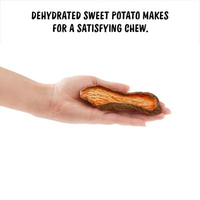 Sweet Potato Chew Dehydrated Dog Treats, 16-oz bag