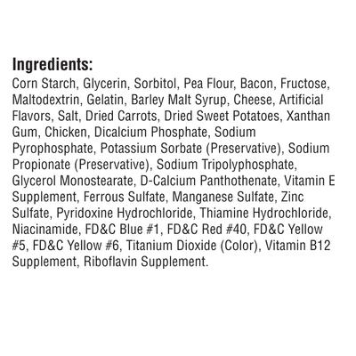 Twist Sticks Bacon & Cheese Chews Dog Treats, 50 count