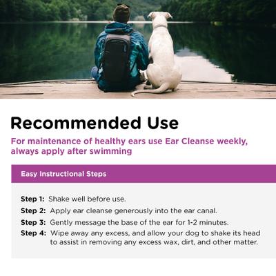 Ear Cleanse for Dogs, 4-fl oz bottle