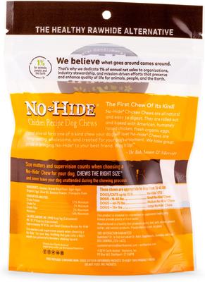 Bundle: Earth Animal No-Hide Small Rolls Long Lasting Natural Rawhide Alternative Chicken Recipe, 2 count + Salmon Recipe, 2 count + Peanut Butter Vegetarian Recipe Chew Dog Treats, 2 count