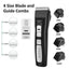 2-Speed Cordless Quiet Dog & Cat Hair Grooming Clippers Kit, Black
