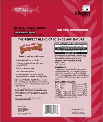 Smoked Bacon Grain-Free Dental Dog Treats, 13 count