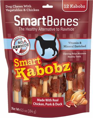 Kabobz Triple Meat Flavor Dog Treats, 12 count
