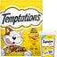 Bundle: Temptations Chicken Dry Food + Classic Chicken Soft & Crunchy Cat Treats