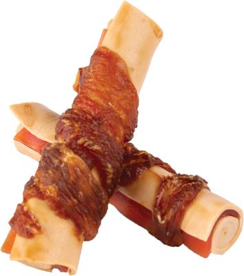 Mini Chicken Wrapped Sticks Chicken Flavor Dog Treats, 15 count