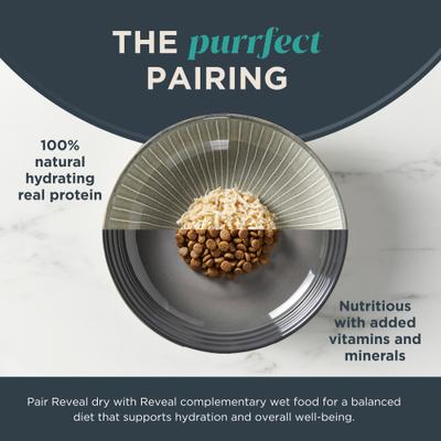 Alimento seco para gatos con receta de pescado blanco, natural, completo y equilibrado, sin cereales, bolsa de 3 lb