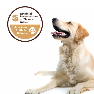 Golosinas masticables pequeñas de mantequilla de maní para perros, 6 unidades