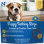 Puppy Teething Ring Chicken Flavor Dental Dog Treats, 3 count