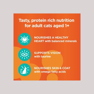 Perfect Portions Healthy Adult Multipack Chicken & Tuna Recipe Pate Grain-Free Cat Food Trays, 2.6-oz tray, case of 24