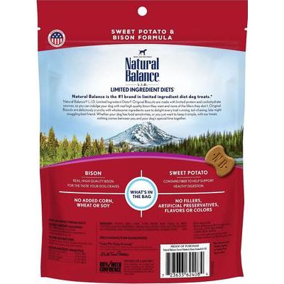 Rewards - Galletas crujientes para perros con sabor a bisonte de raza pequeña, bolsa de 8 oz, paquete de 2