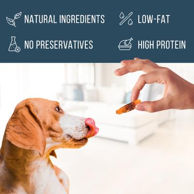 All Natural Sweet Potato & Chicken Wraps Human Grade Grain-Free & High-Protein Jerky Dog Treats, 1.5-lb bag