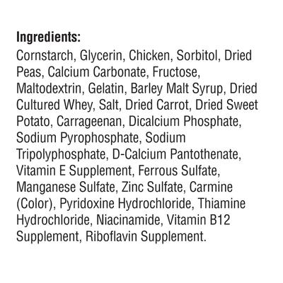 Real Chicken Mini Chews Dog Treats, 30 count