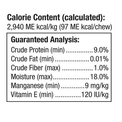 Stuffed Twistz Peanut Butter Dog Treats, 6 count