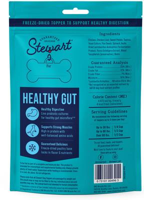Healthy Gut with Probiotics Chicken & Vegetable Recipe Limited-Ingredient Adult, Freeze-Dried Dog Treats, 4-oz pouch