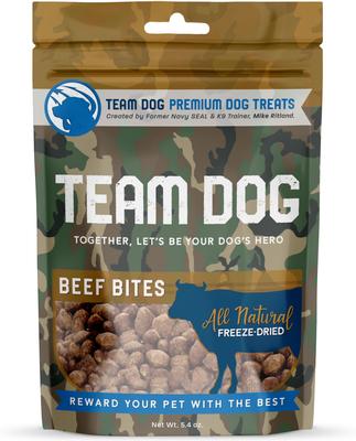 Beef Bites Dog Freeze-Dried Treats, 5.4-oz bag