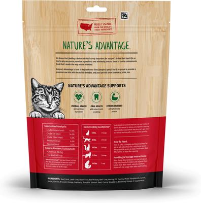 Red Meat Mini Nibs Grain-Free Freeze-Dried Raw Cat Food, 12-oz bag