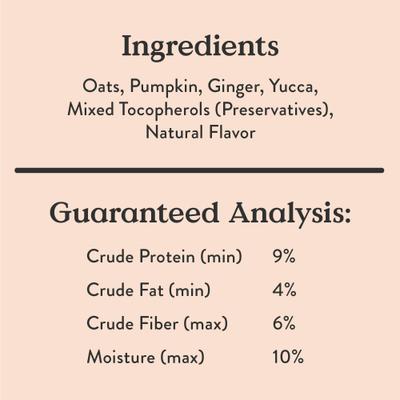 Daily Support Belly Aid Pumpkin & Ginger Recipe Dog Treats, 12-oz box