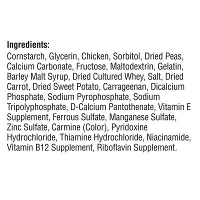 Real Chicken Small Chews Dog Treats, 6 count