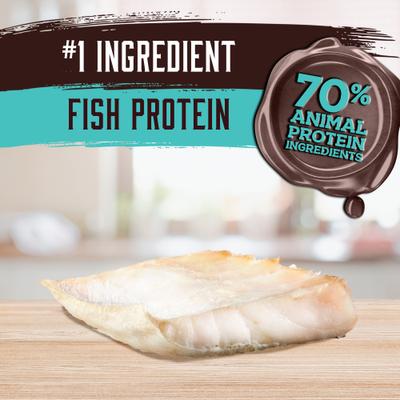Paquete: Alimento seco Inception Fish Recipe (bolsa de 12 kg) + Golosinas suaves y masticables para perros (bolsa de 113 g)