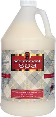 Scentament Spa Hot Toddy Facial & Body Dog & Cat Wash, 1-gal bottle