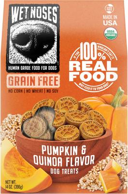 Grain-Free Pumpkin & Quinoa Flavor Dog Treats, 5-lb box