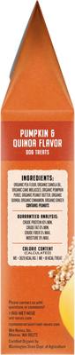 Grain-Free Pumpkin & Quinoa Flavor Dog Treats, 5-lb box