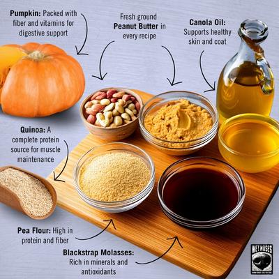 Grain-Free Pumpkin & Quinoa Flavor Dog Treats, 5-lb box