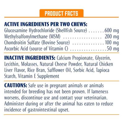 Hip & Joint Solutions Advanced Strength Soft Chews Joint Supplement for Dogs, 60 count