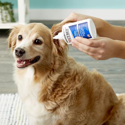 Bundle: Zymox Otic Ear Infection Treatment with Hydrocortisone, 4-fl oz bottle + Veterinary Strength Dog & Cat Ear Cleanser, 4-fl oz bottle