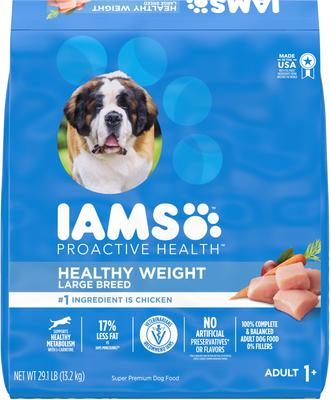 Proactive Health Adult Large Breed Healthy Weight Control with Real Chicken Dry Dog Food, 29.1-lb bag