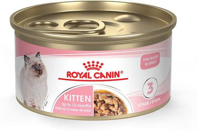 Bundle: Royal Canin Feline Health Nutrition Dry Food + Feline Health Nutrition Thin Slices in Gravy Wet Kitten Food