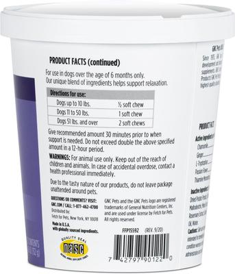 ESSENTIALS Calming Soft Chews Dog Supplement, 60 count