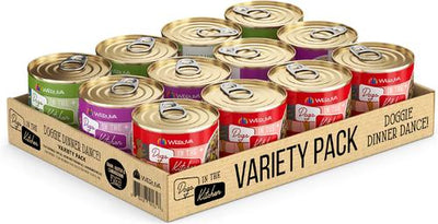 Dogs in the Kitchen Doggie Dinner Dance! Variety Pack Grain-Free Canned Dog Food, 10-oz cans, 12 count