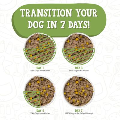 Dogs in the Kitchen Doggie Dinner Dance! Variety Pack Grain-Free Canned Dog Food, 10-oz cans, 12 count