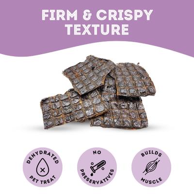 The Happy Moo'D Food Dehydrated Beef Liver Dog & Cat Treats, 3.17-oz bag