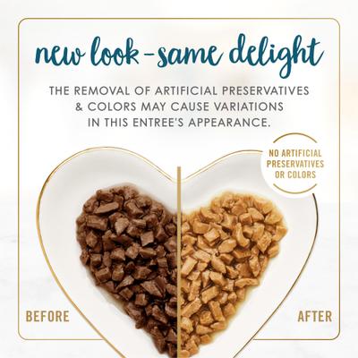 Tuna Feast in Gravy Minced Senior 7+ Canned Cat Food, 3-oz can, case of 24