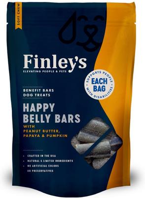 Happy Belly Soft Chew Benefit Bars Dog Treats, 16-oz bag