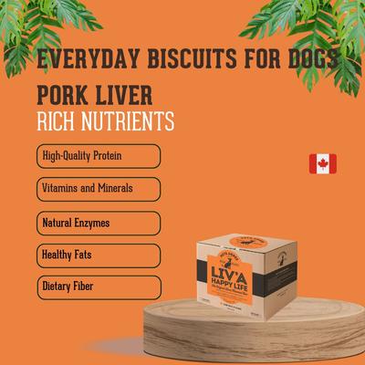 Liv’A Happy Life Pets Agree Liver Flavored Dog Treats, 32-oz bag, Small