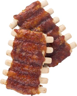 Grill Masters Ribs Chews Dog Treats, 7 Full Racks
