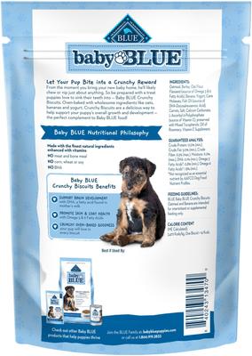 Baby Blue Oatmeal & Banana Puppy Treats, 8-oz bag