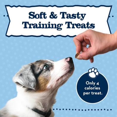 Baby BLUE Savory Chicken Puppy Training Soft Dog Treats, 4-oz bag