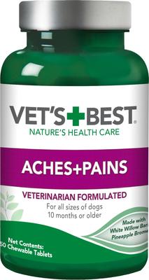 Aches + Pains Vet Formulated for Dog Occasional Discomfort Hip & Joint Support Chew Supplement for Dogs, 150 count