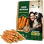 Dried Pet Snacks Cod Sticks Chicken Wrapped Rawhide-Free & Grain-Free Natural Dog Chews, 10.6-oz bag