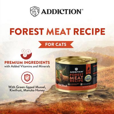 Wild Islands Forest Meat Premium Venison & Beef Grain-Free Canned Wet Cat Food, 6.5-oz can, case of 24